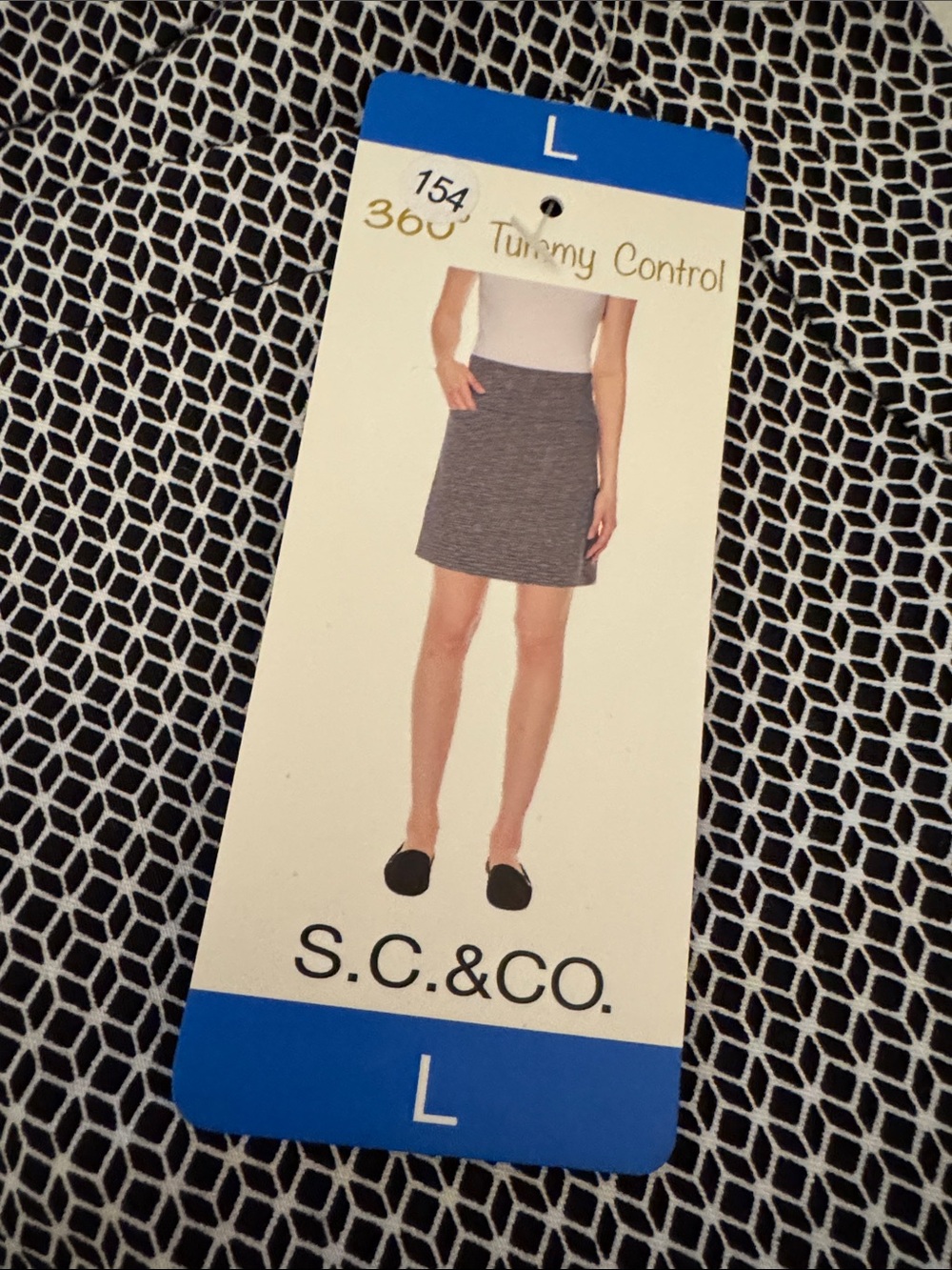 S.C. & CO. Women's Gray Skort - Tummy Control